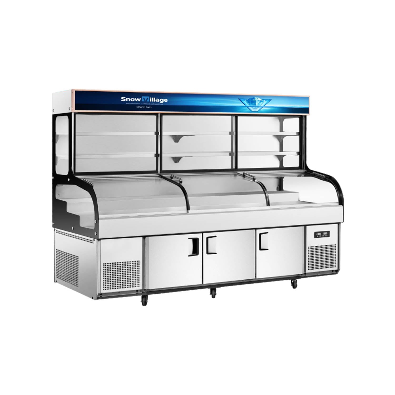 Muzli displey stoli BT-D-T6X/S Series - D turi (6 bosqichli)