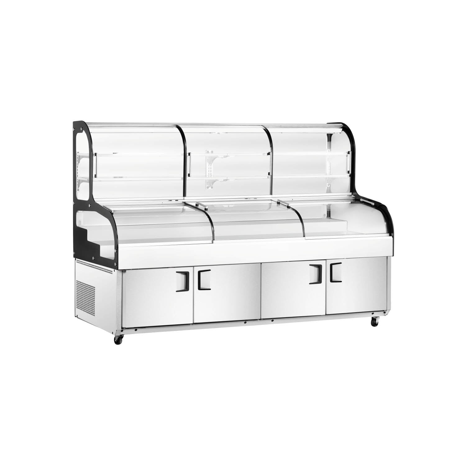 Muzli displey stoli BT-D-T6X/S Series - D turi (6 bosqichli)