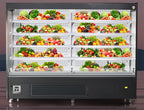 Supermarket muzlatgichi XC-ZL havo pardasi sovutgichi seriyasi - Plug-in turi