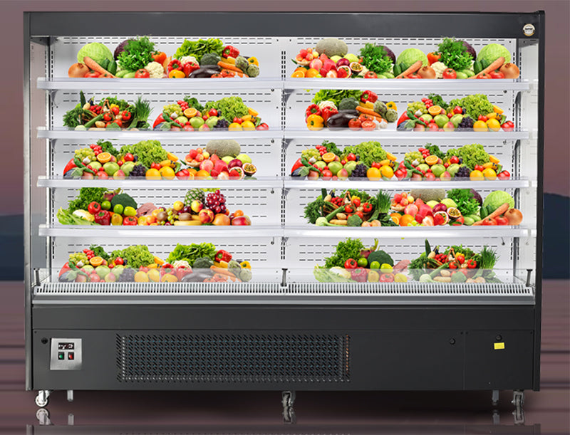 Supermarket muzlatgichi XC-ZL havo pardasi sovutgichi seriyasi - Plug-in turi