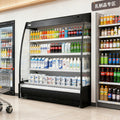 Supermarket muzlatgichi XC-ZB yarim balandlikdagi shkafi havo pardasi sovutgichi seriyasi- Plug-in turi